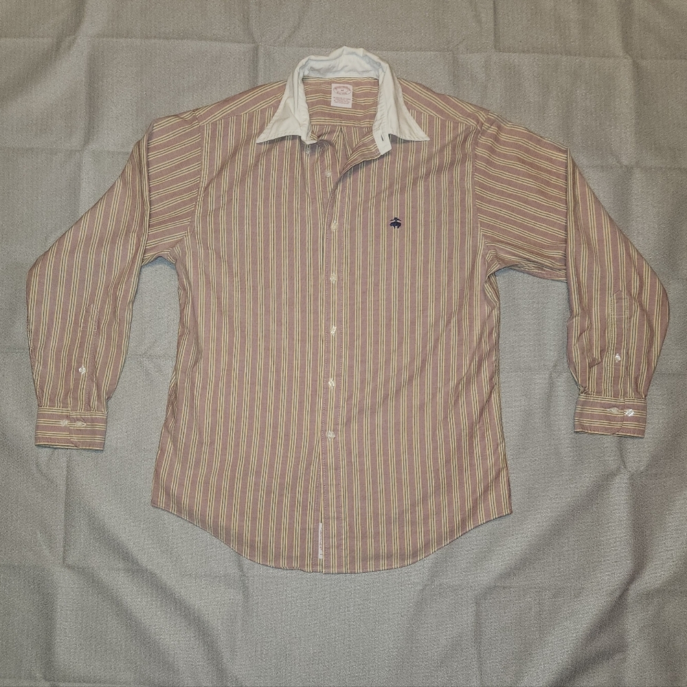 Vintage Brooks Brothers Striped Button Up Size Medium